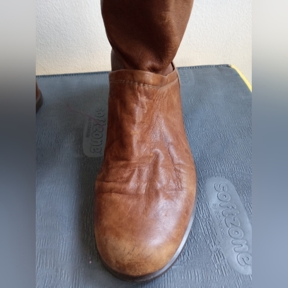 Stuart Weitzman Brown 100% Leather Made in Spain Knee High Boots size 7.5 - Picture 4 of 15